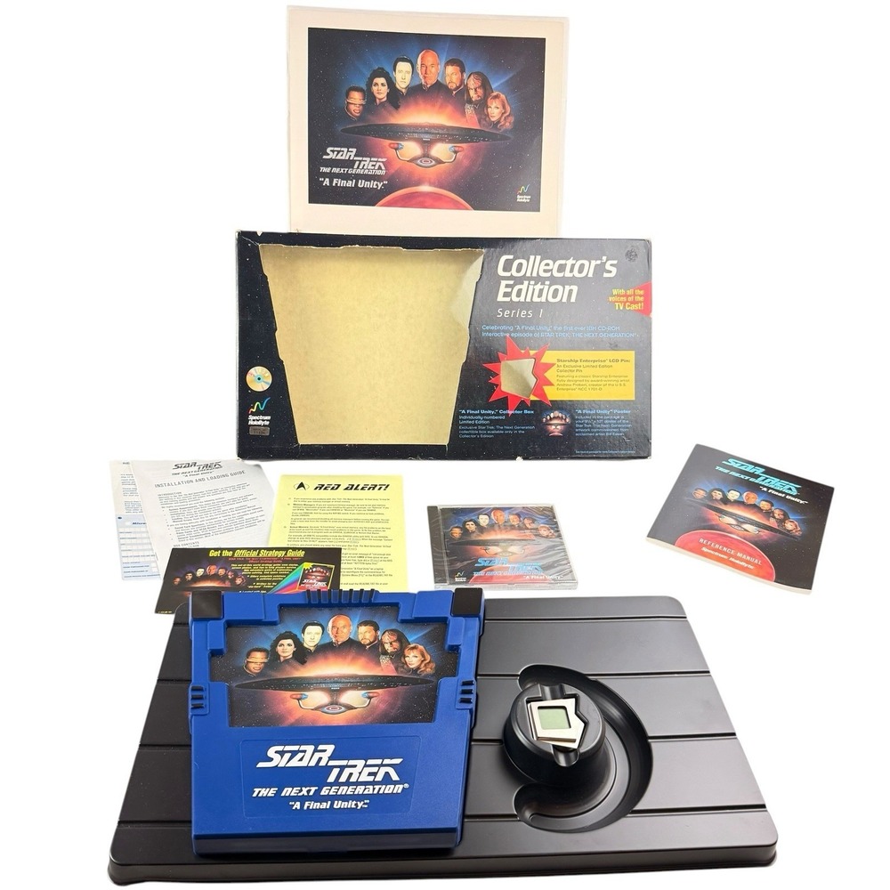 Star Trek The Next Generation A‎ Final Unity Collector's Edition PC Game 1995
